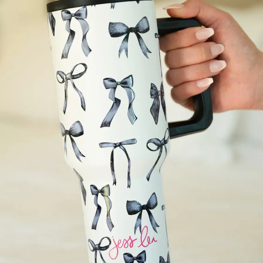 Midnight Bow Tumbler
