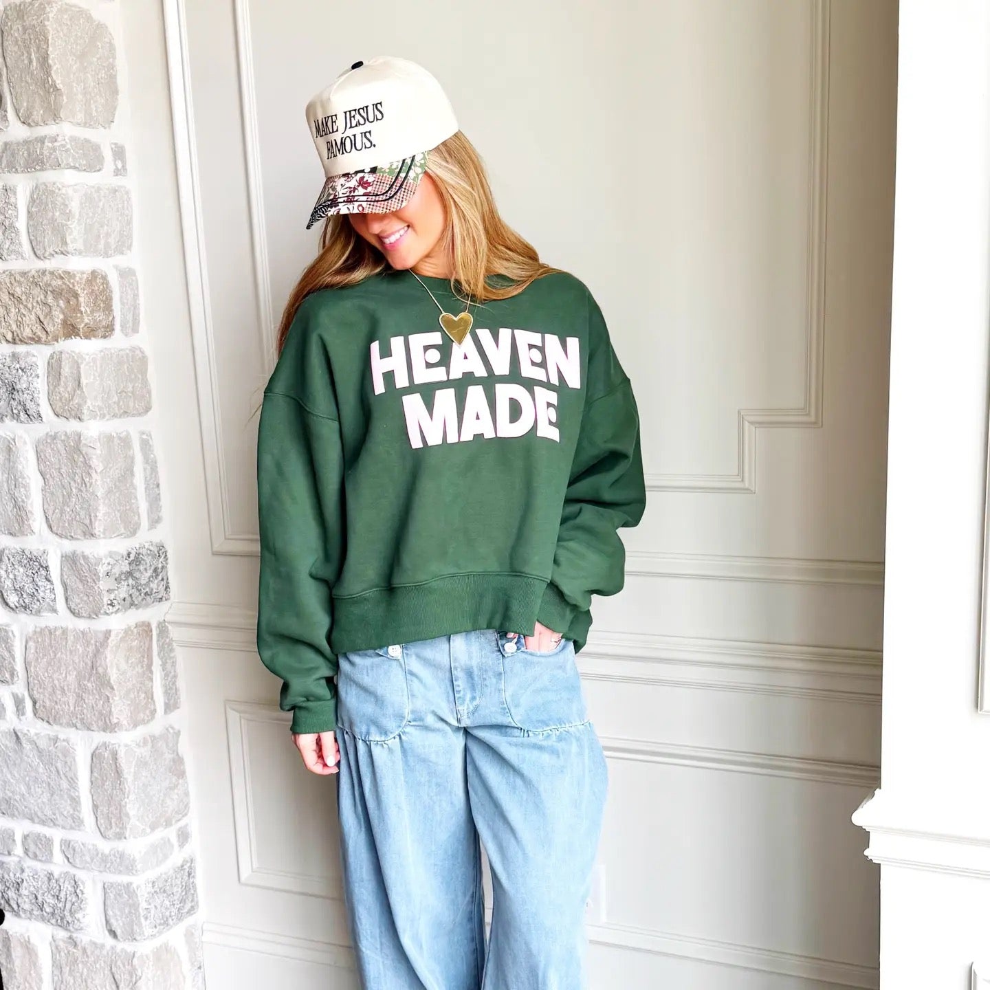Heaven Made Crop Sweatshirt