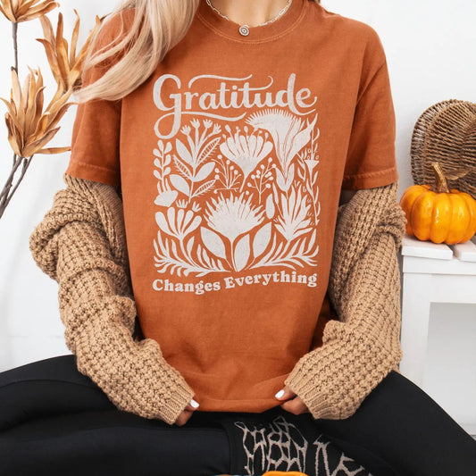 Gratitude Changes Things Tee