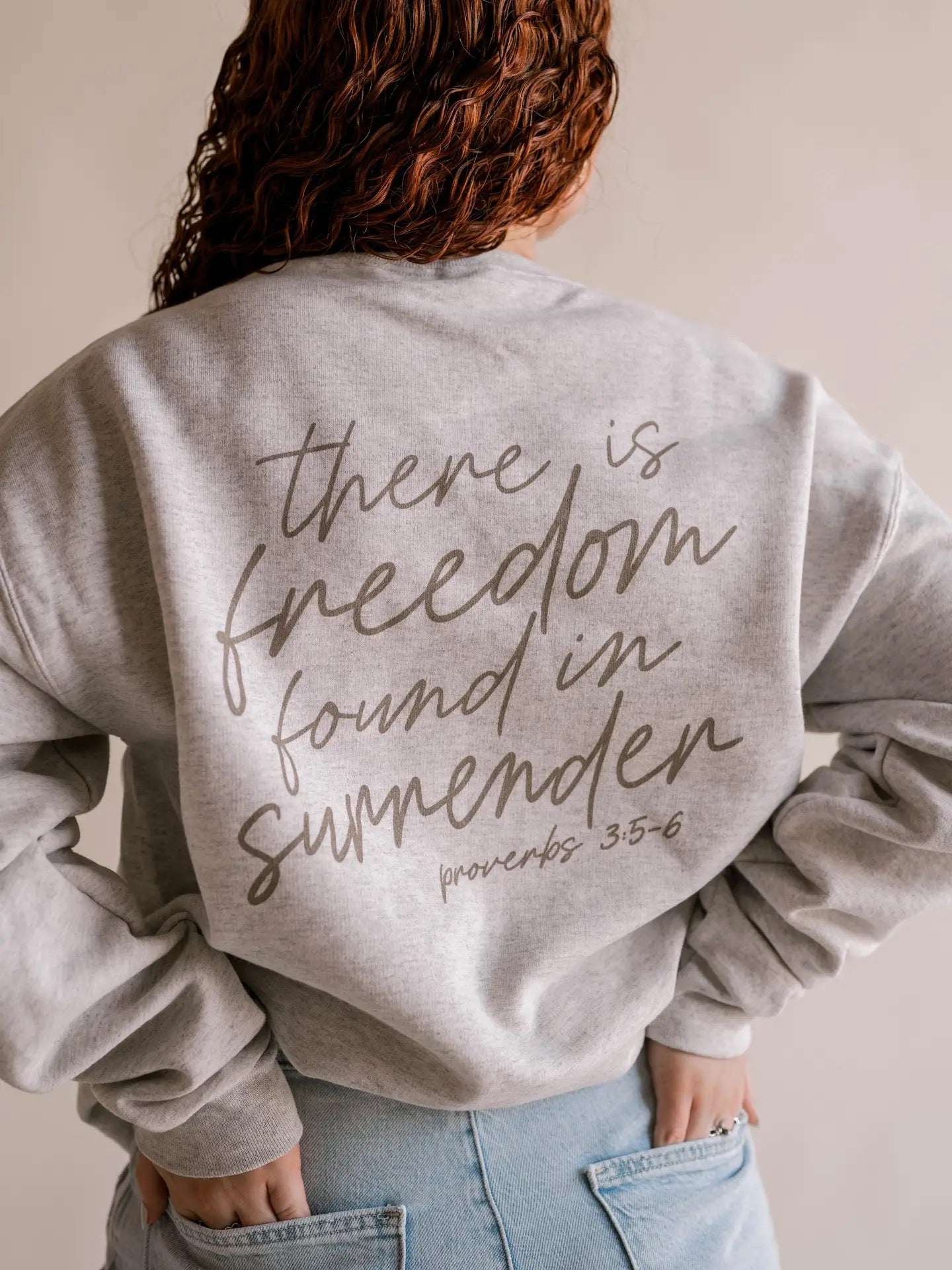 Freedom In Surrender Sweater