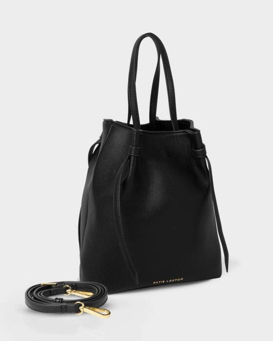 Katie Loxton Black Celina Bucket Bag