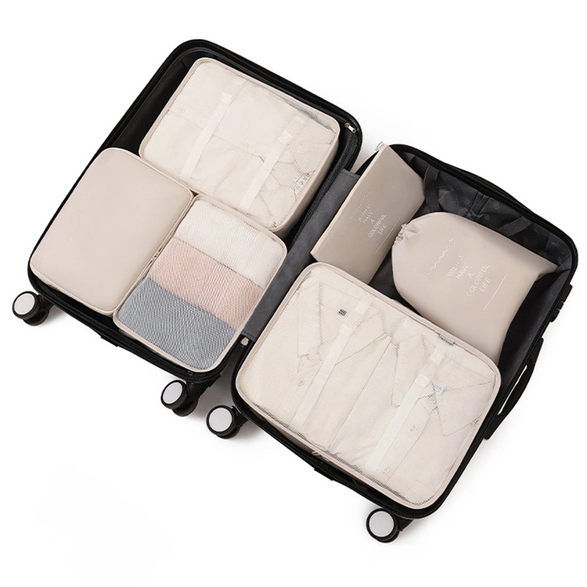 Set of 6 Packing Cubes