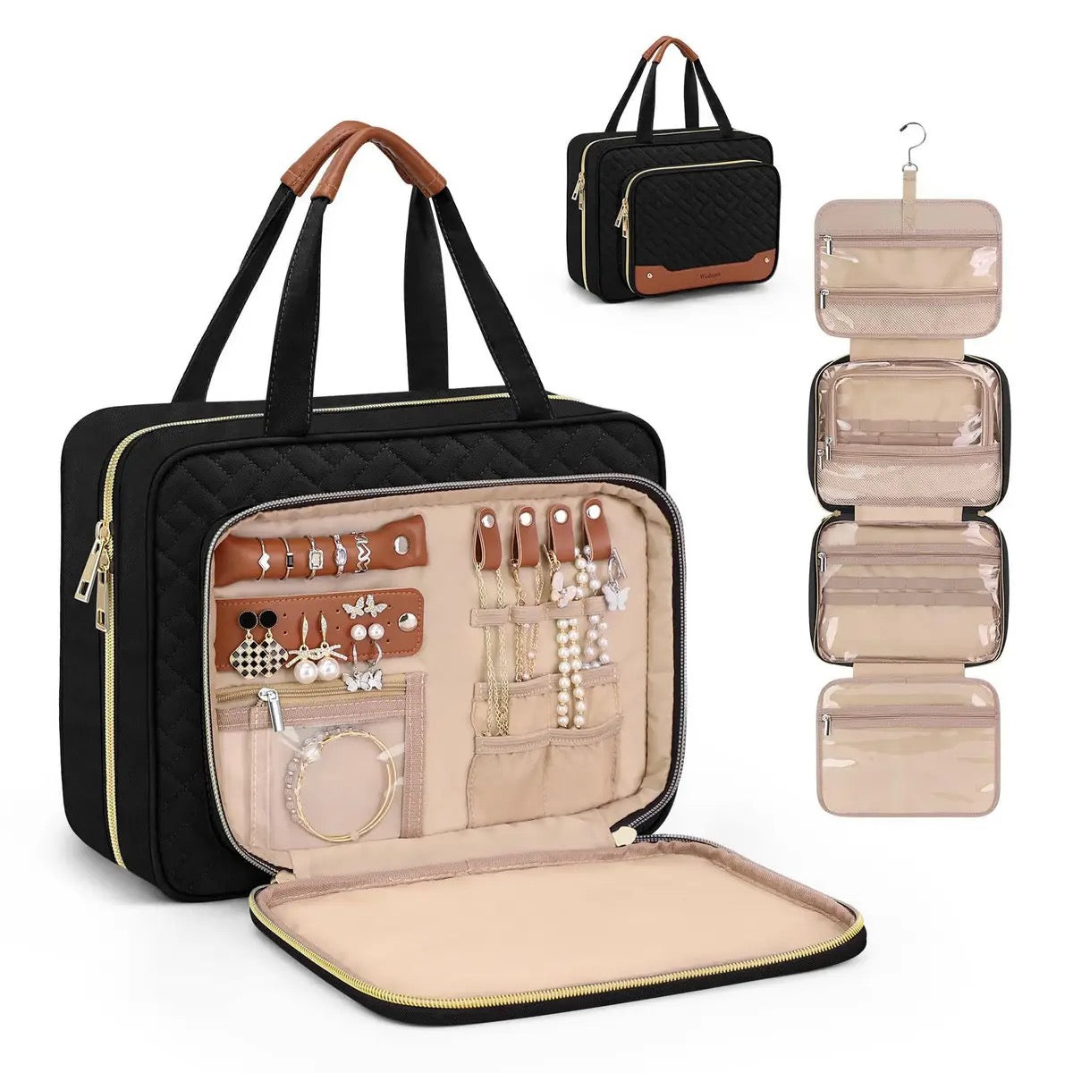 grace travel satchel toiletry bag Women's Hanging Travel Toiletry Bag – Saving Grace Christian Boutique