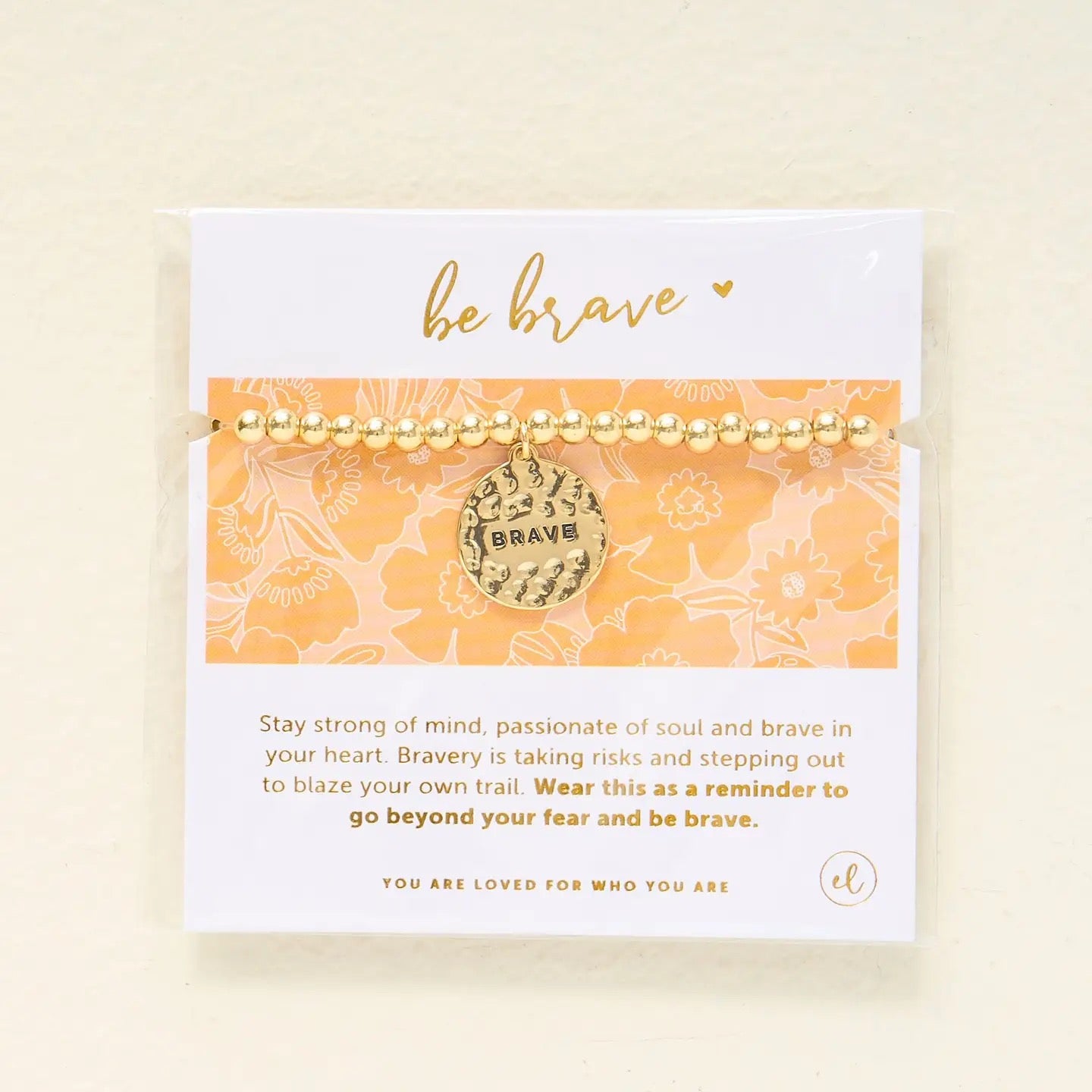 Brave Charm Bracelet - Gold
