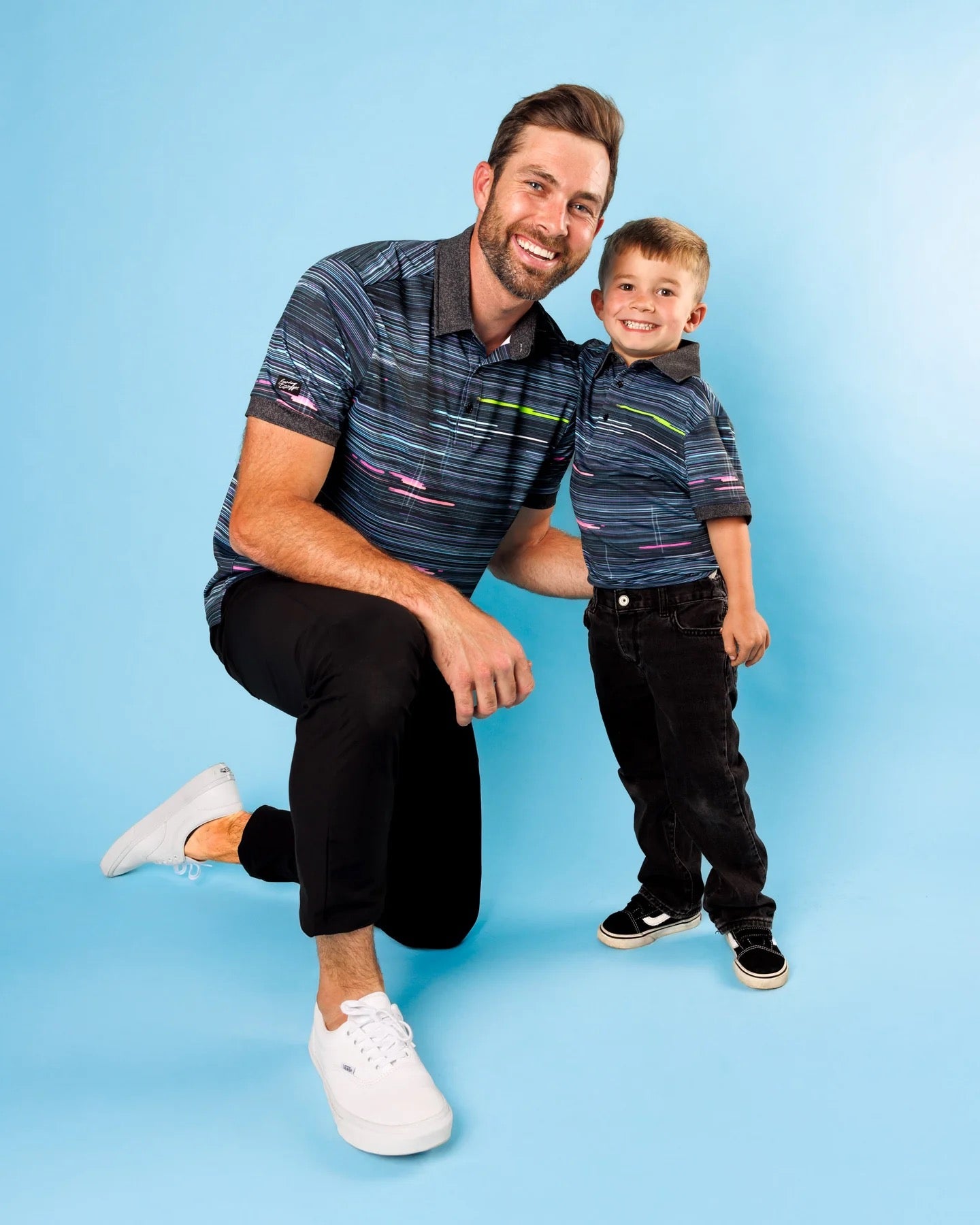 Sunday Swagger Youth Glitch Polo
