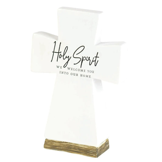 Holy Spirit Tabletop Cross