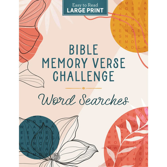Bible Memory Verse Challenge Word Search - Large Print