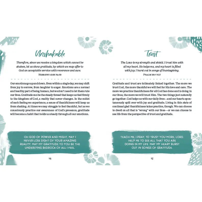 3 Minute Devotions for a Thankful Heart