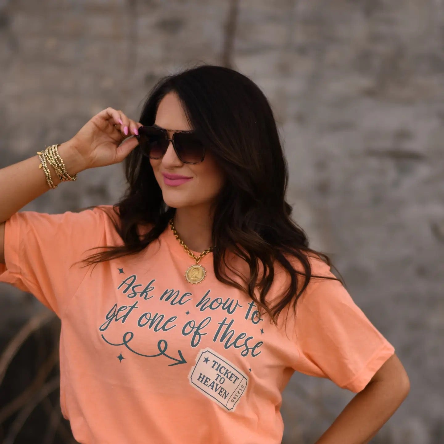 Ask Me How -Heaven Ticket Tee