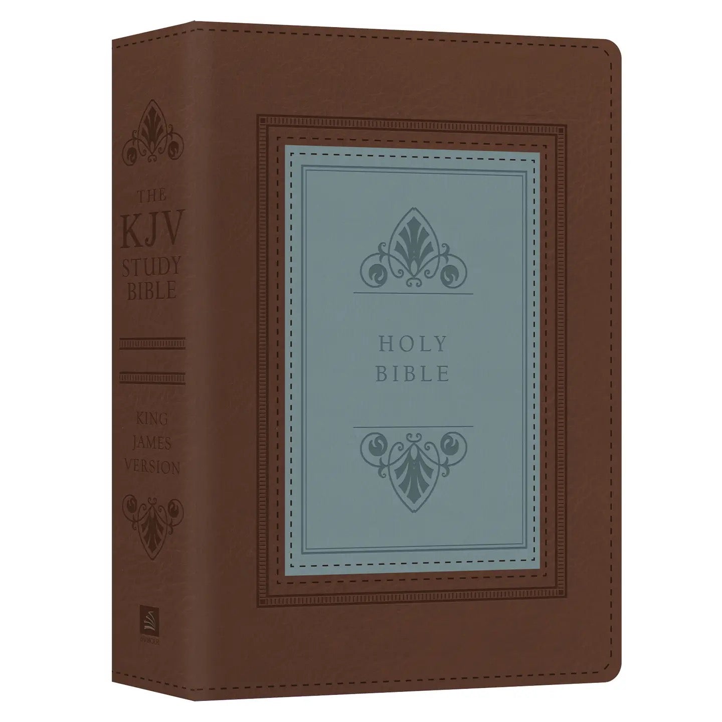 KJV Large Print Study Bible - Teal Inlay
