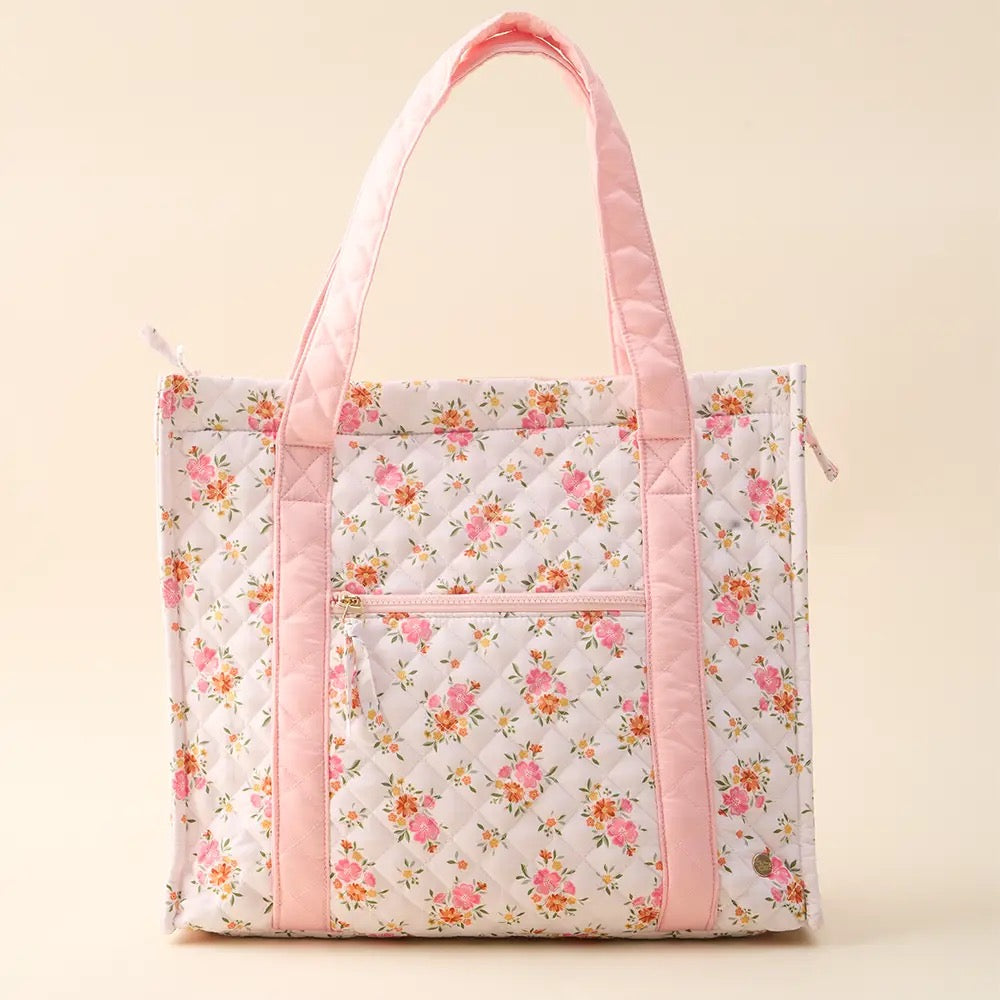 The Everyday Quilted Tote Bag