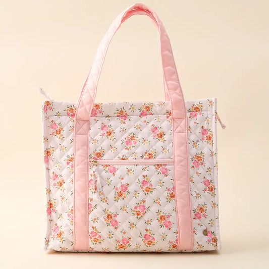 The Everyday Quilted Tote Bag
