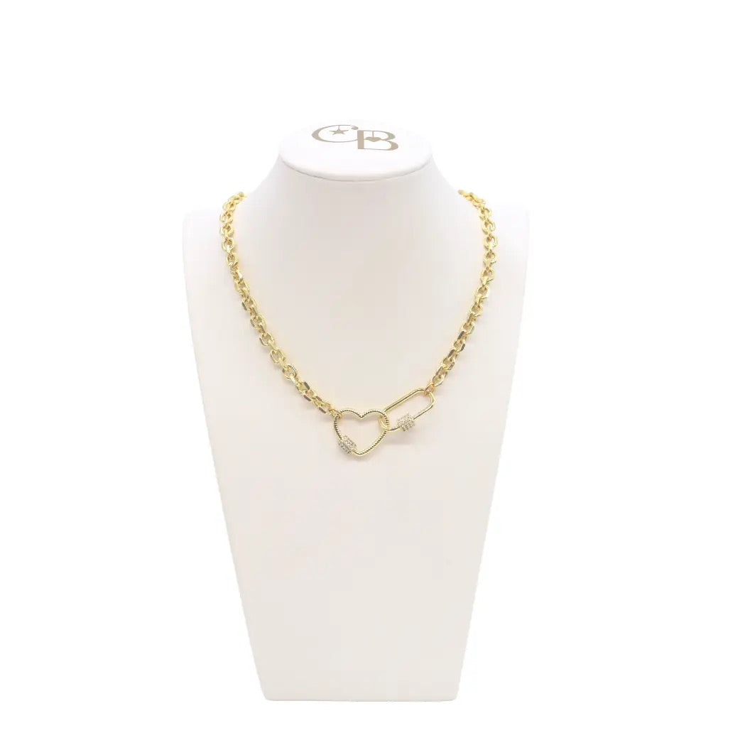 Gold Eloise Necklace *16in*