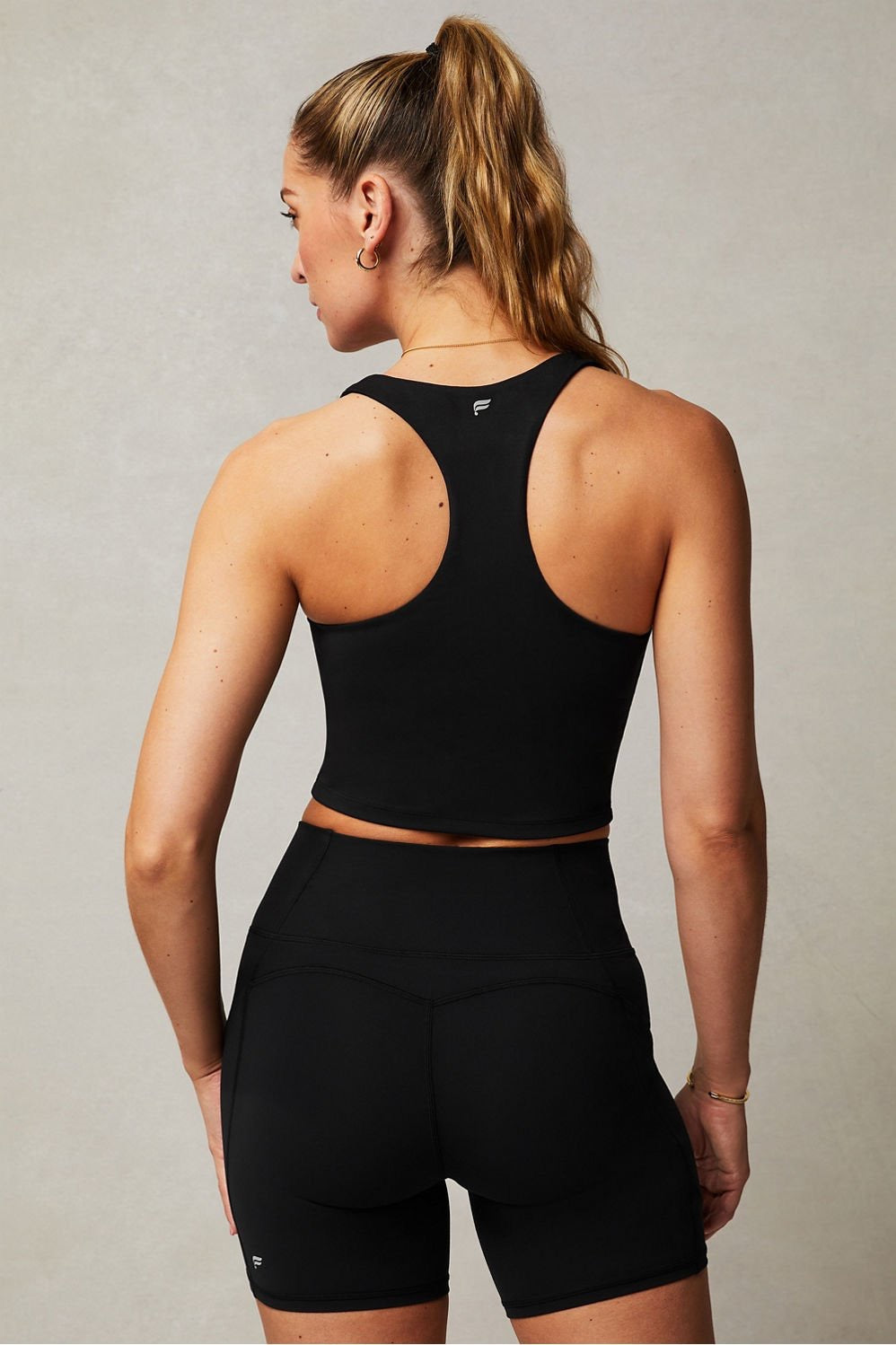 Fabletics Anywhere Cropped Built-In Bra Tank