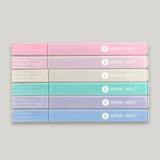 Spiral Bible Pastel Highlighters