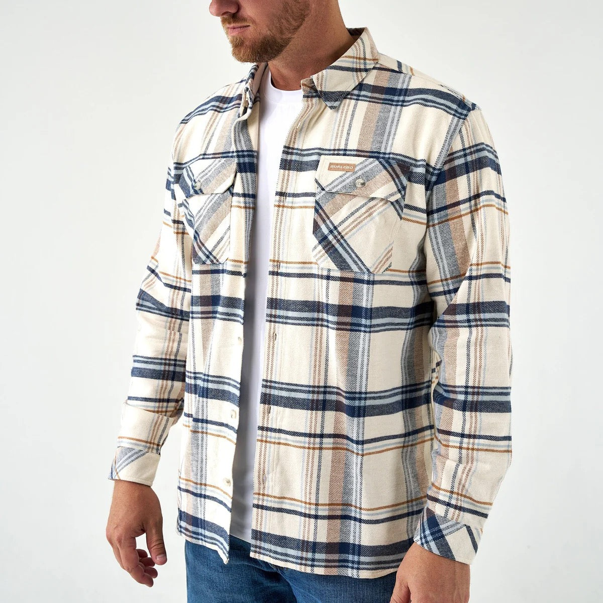 Burlebo Cream Flannel