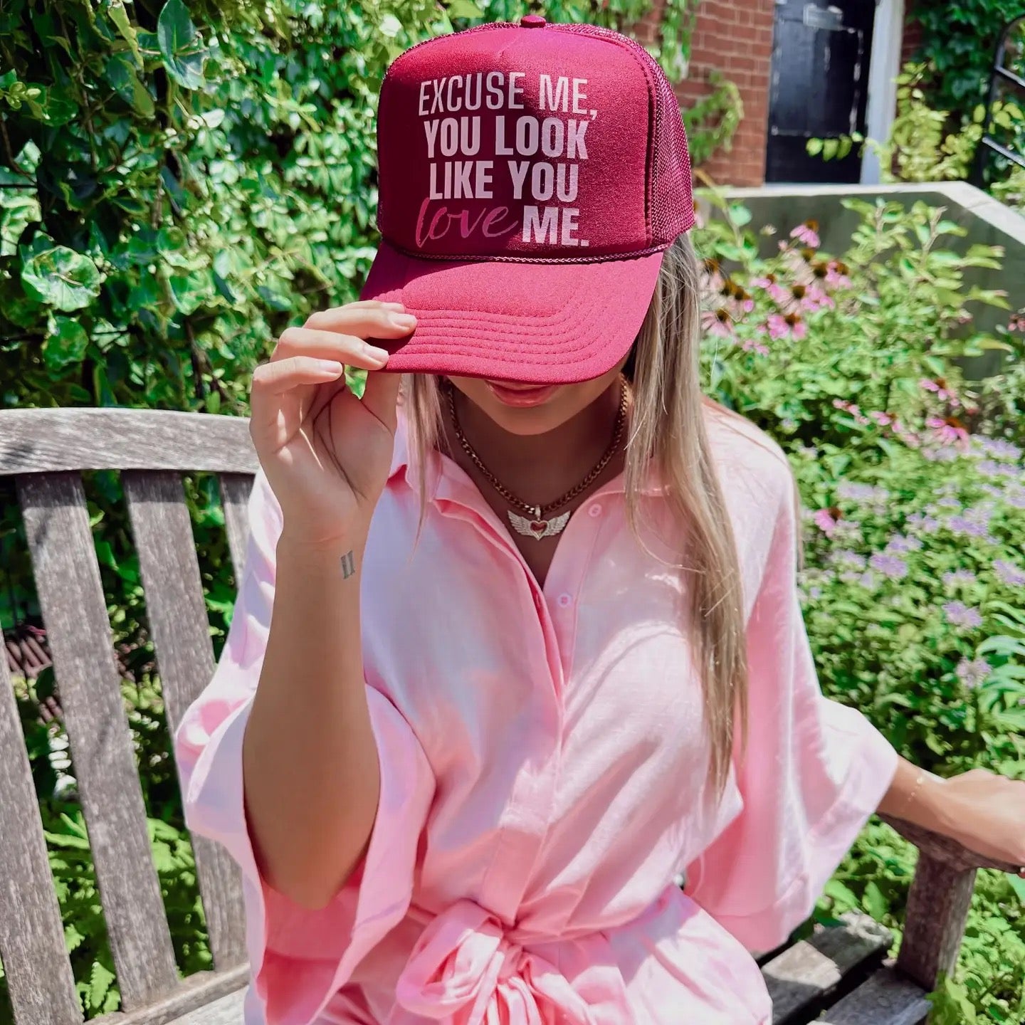 Excuse Me,You Look Like You Love Me Trucker Hat