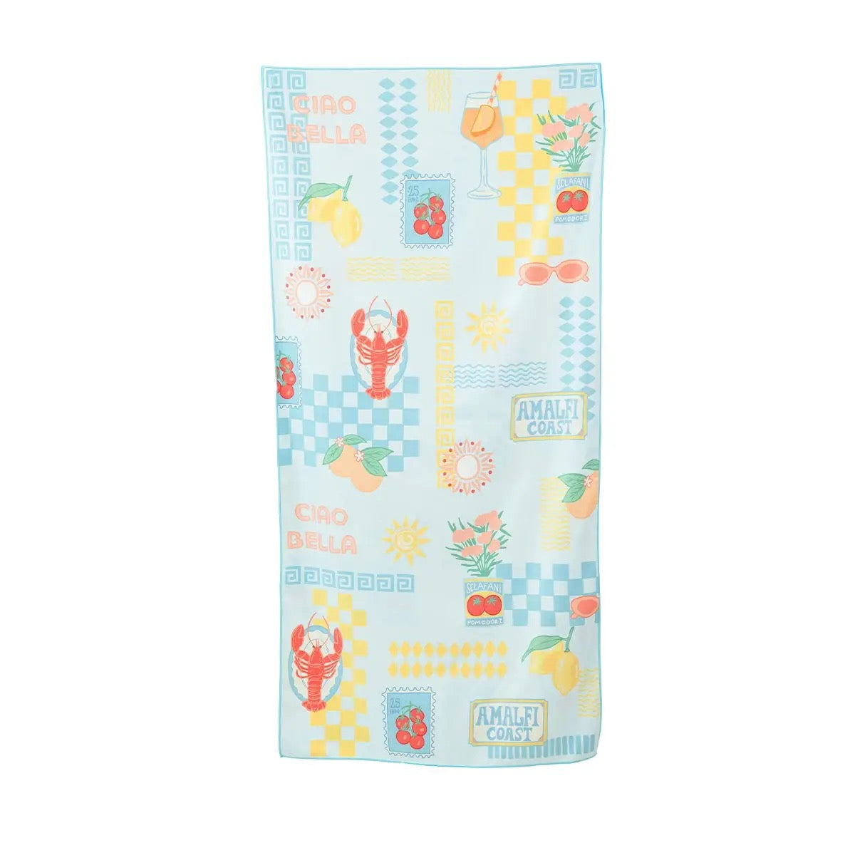 Italian Summer Reversible Beach Towel