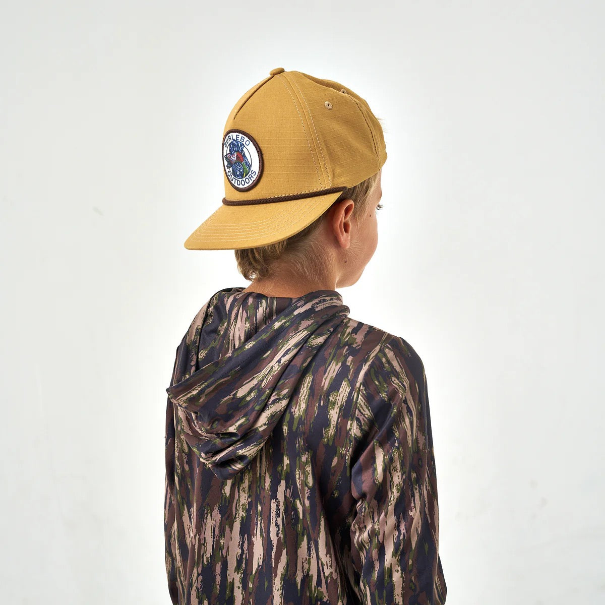 Burlebo Youth Midland Camo Performance Hoodie