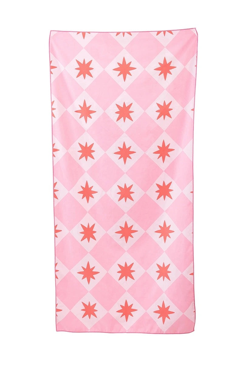 Crawfish Reversible Beach Towel