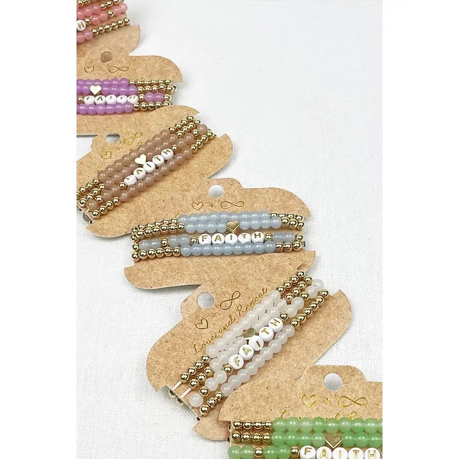 Faith Bracelet Stack