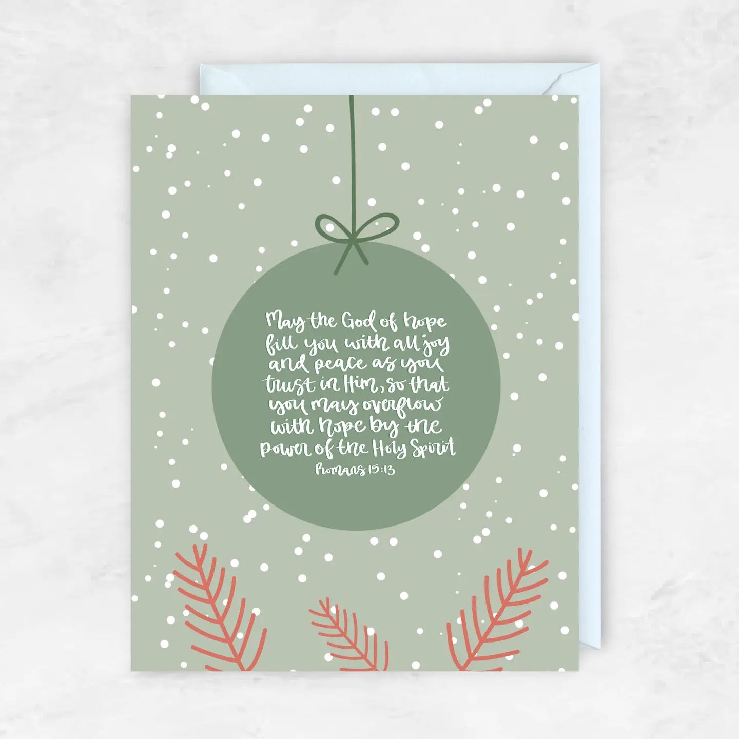Romans 15:13 Greeting Card