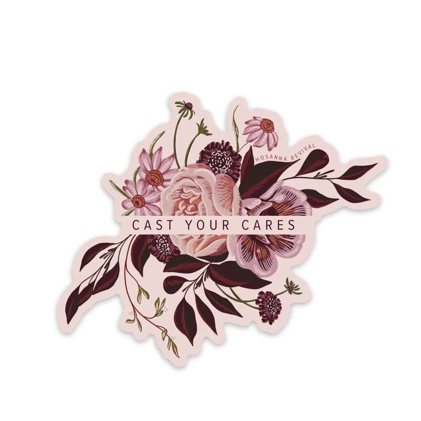 Cast Your Cares Sticker