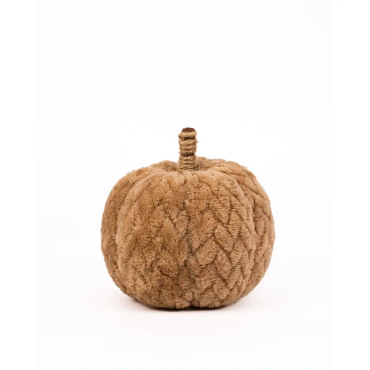 Brown Terry Decor Pumpkin