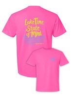 Lake Time State of Mind - Neon Pink