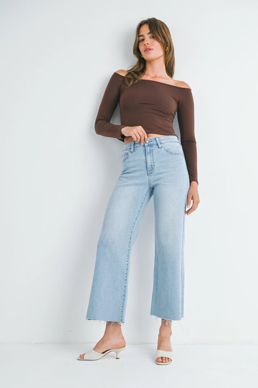 JBD Slim Wide Leg Denim