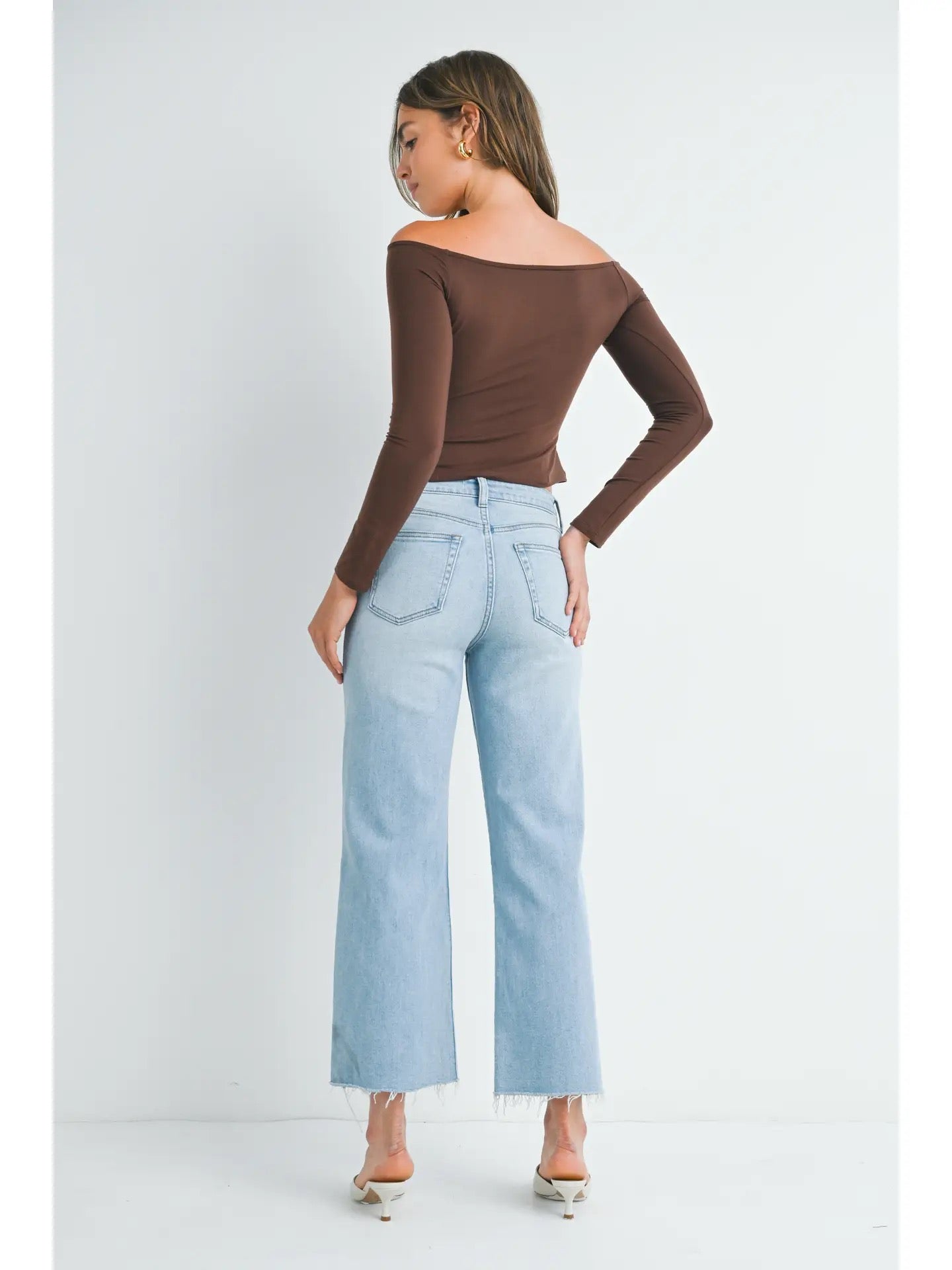 JBD Slim Wide Leg Denim