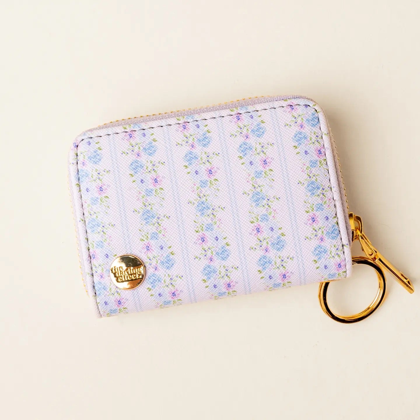 Zip Around Wallet - Petal Parade Blue