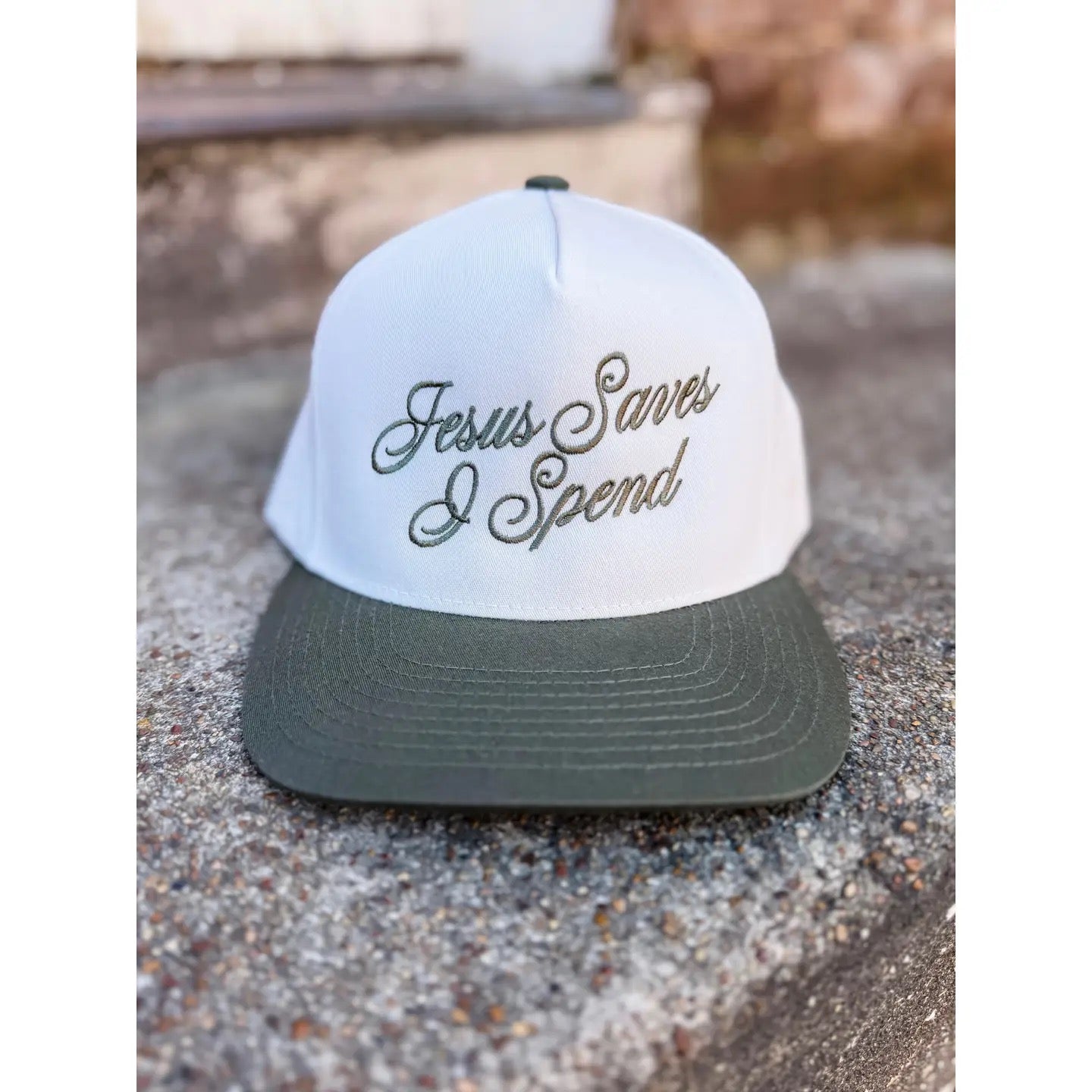 Jesus Saves I Spend Cap