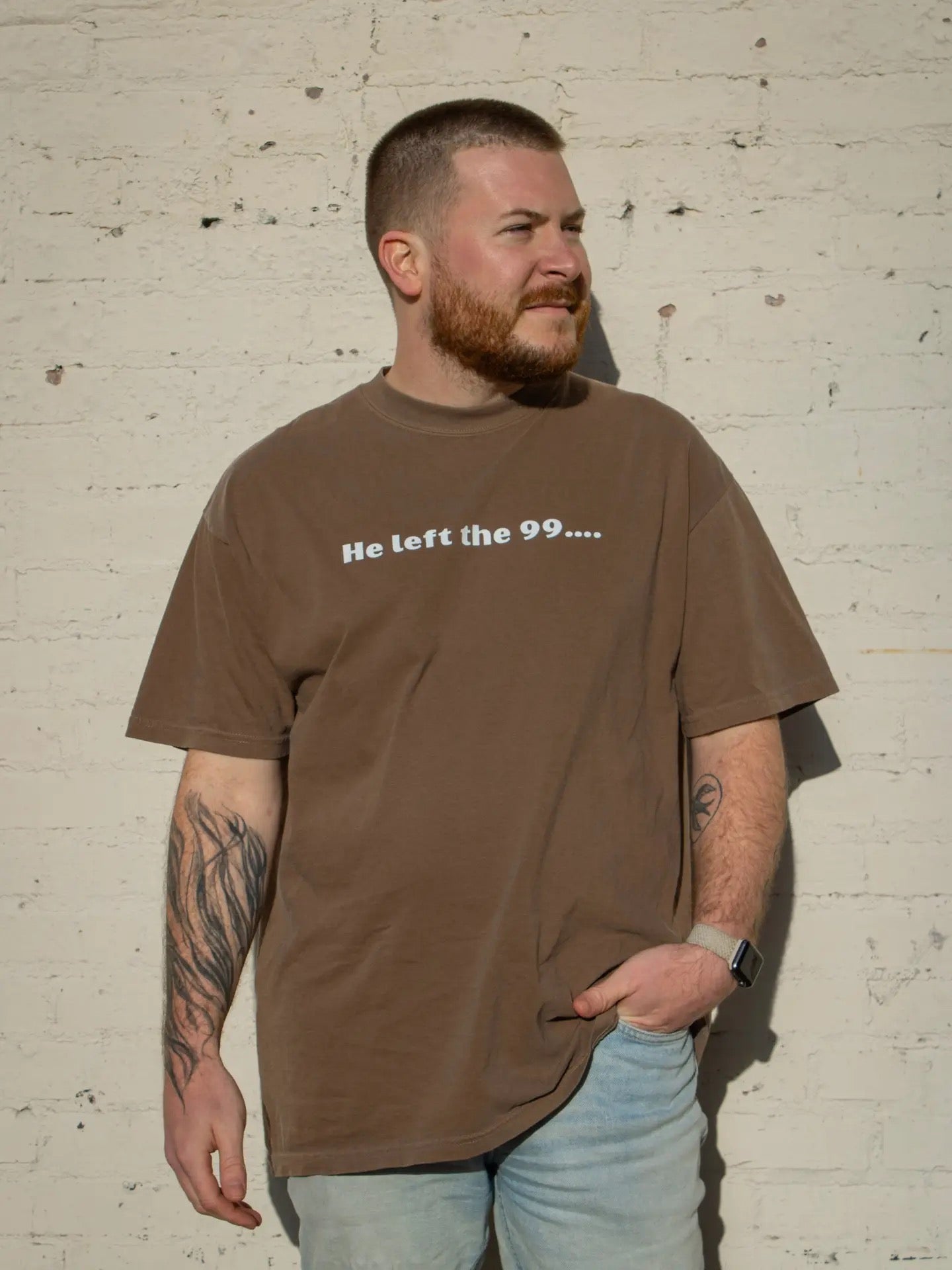 He Left The 99 Tee