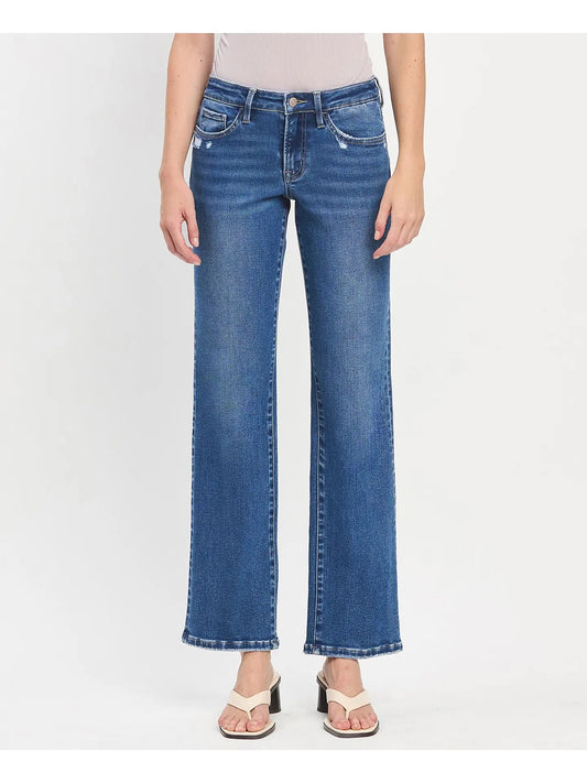 Lovervet Mid Rise Straight Jeans