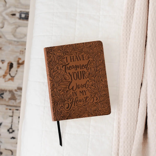 ESV Single Column Journaling Bible-Treasured