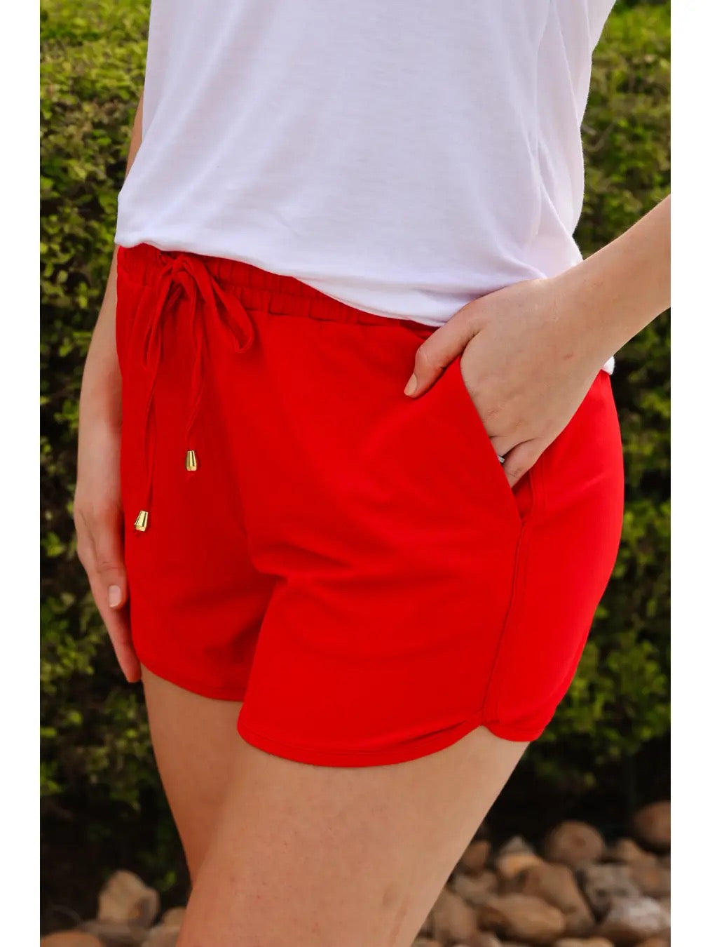 Red Everyday Shorts
