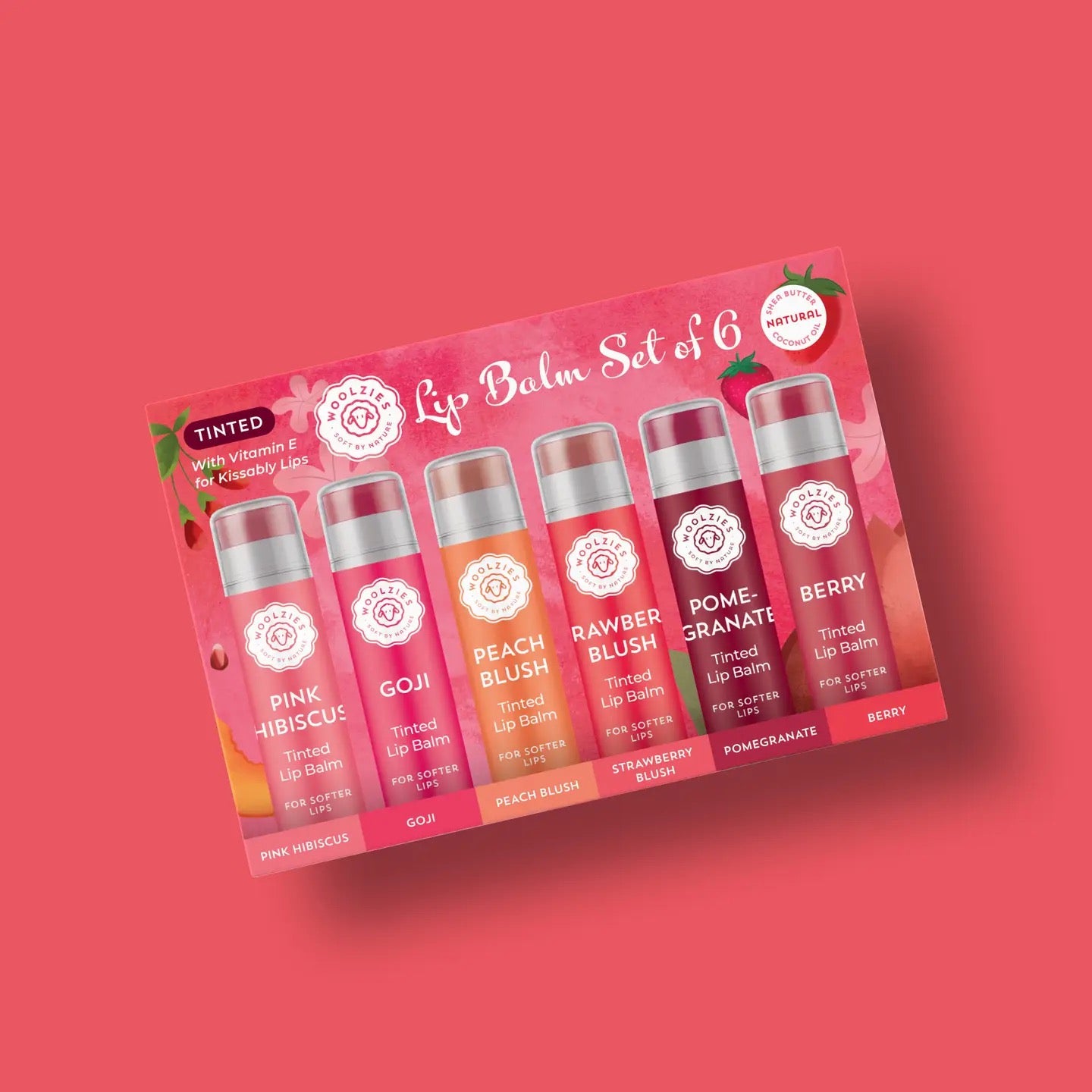 Tinted Lip Balm Set of 6