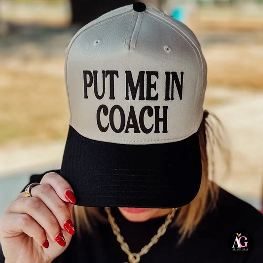 Put Me In Coach Cap