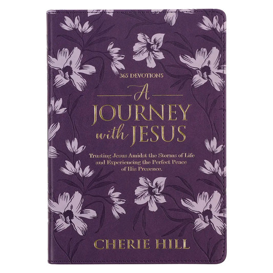A Journey with Jesus Faux Leather Devotional