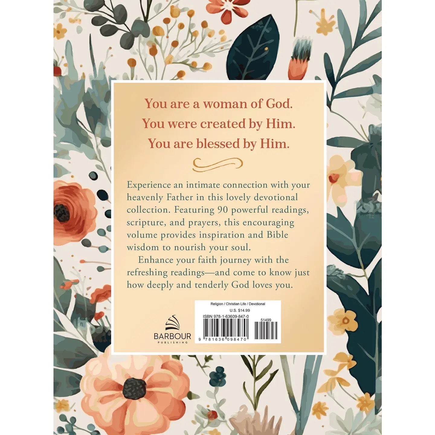 Large Print Devotions: 90 Wisdom Filled Readings for Women