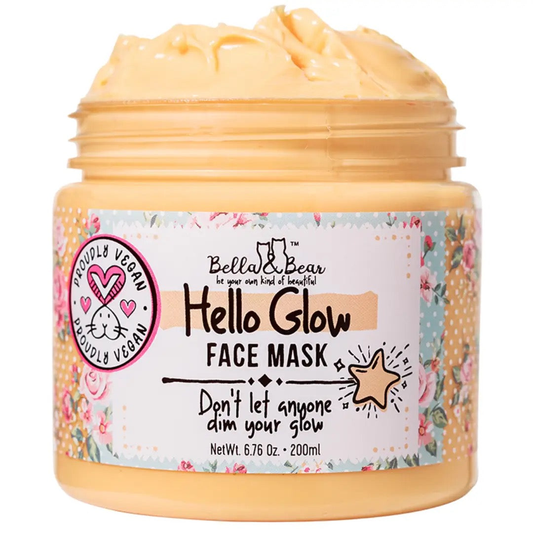 Bella & Bear Hello Glow Face Mask