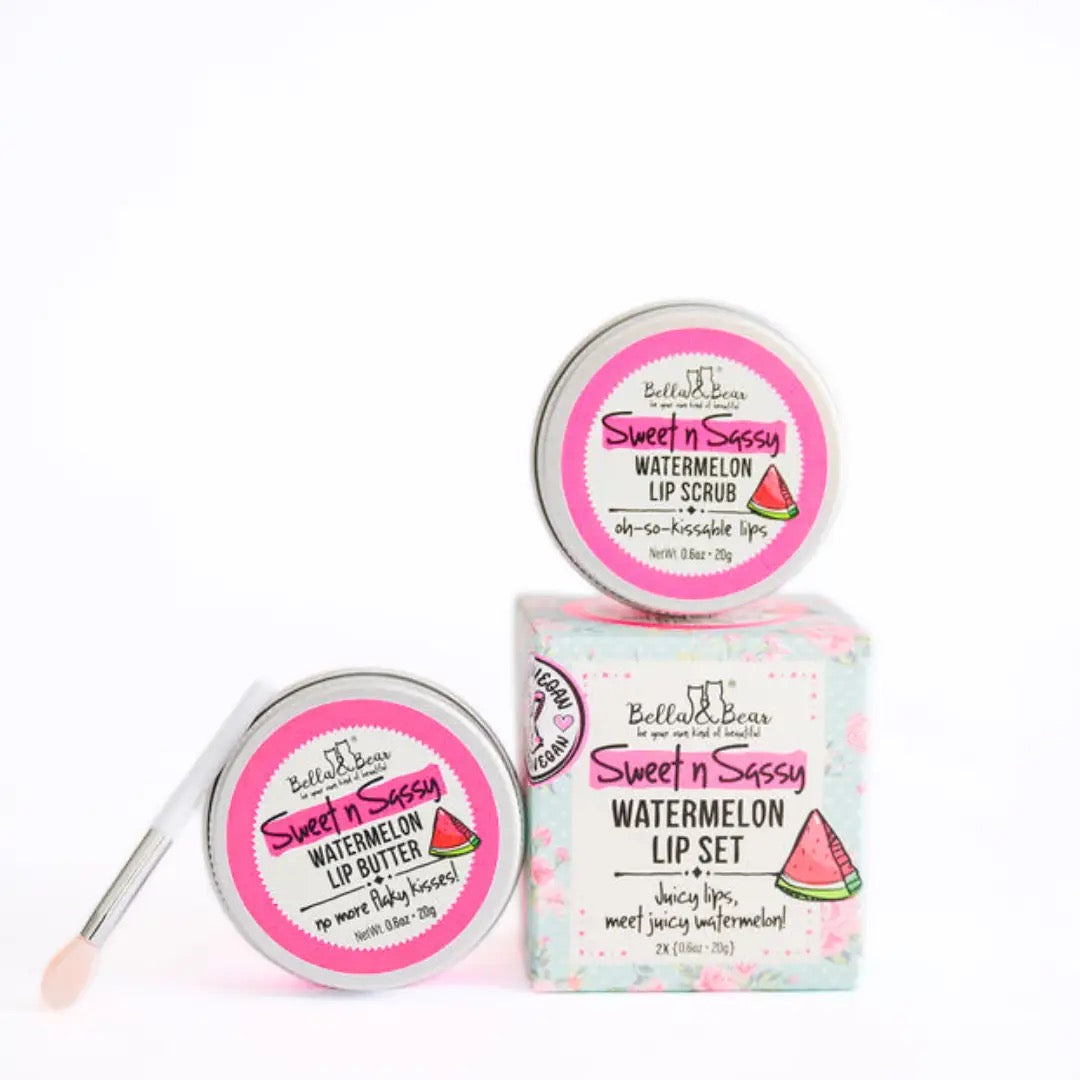 Bella & Bear Sweet 'N' Sassy Watermelon Lip Set