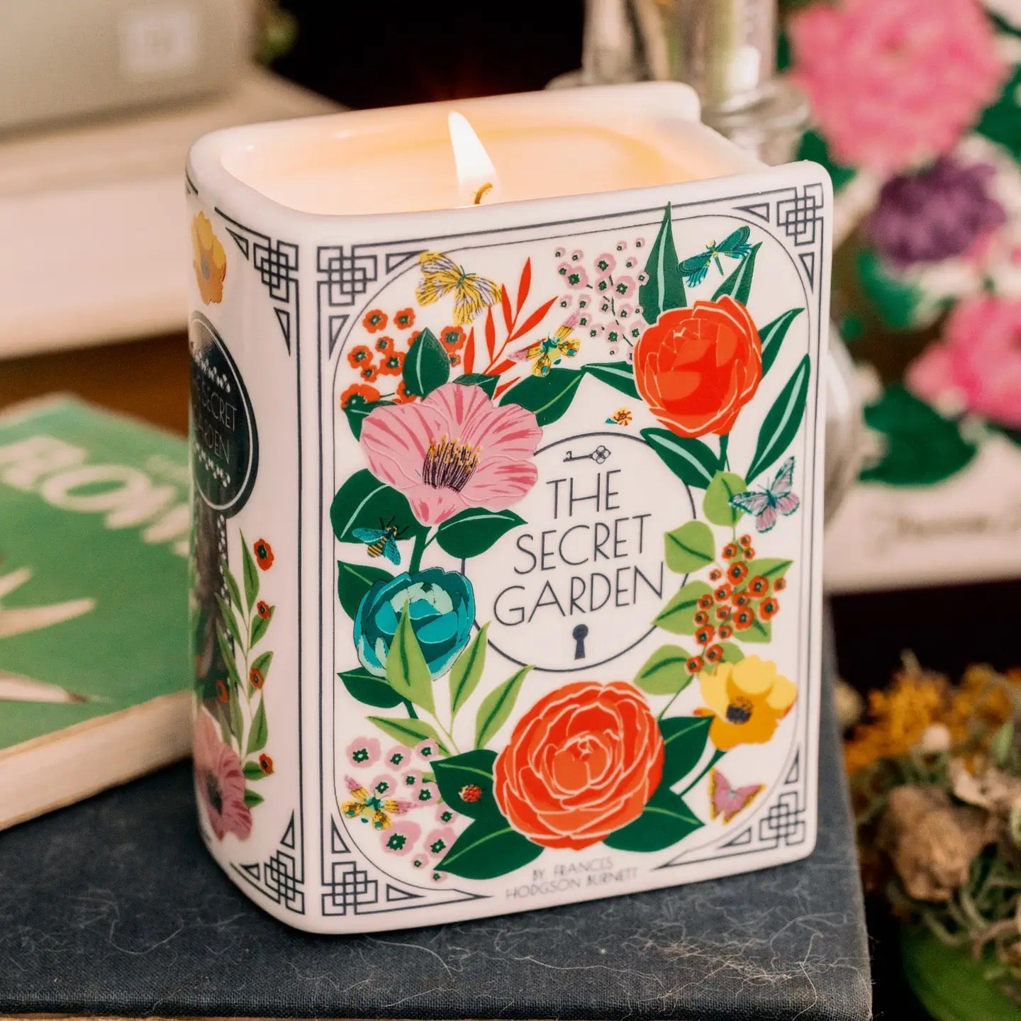 Secret Garden Book Candle