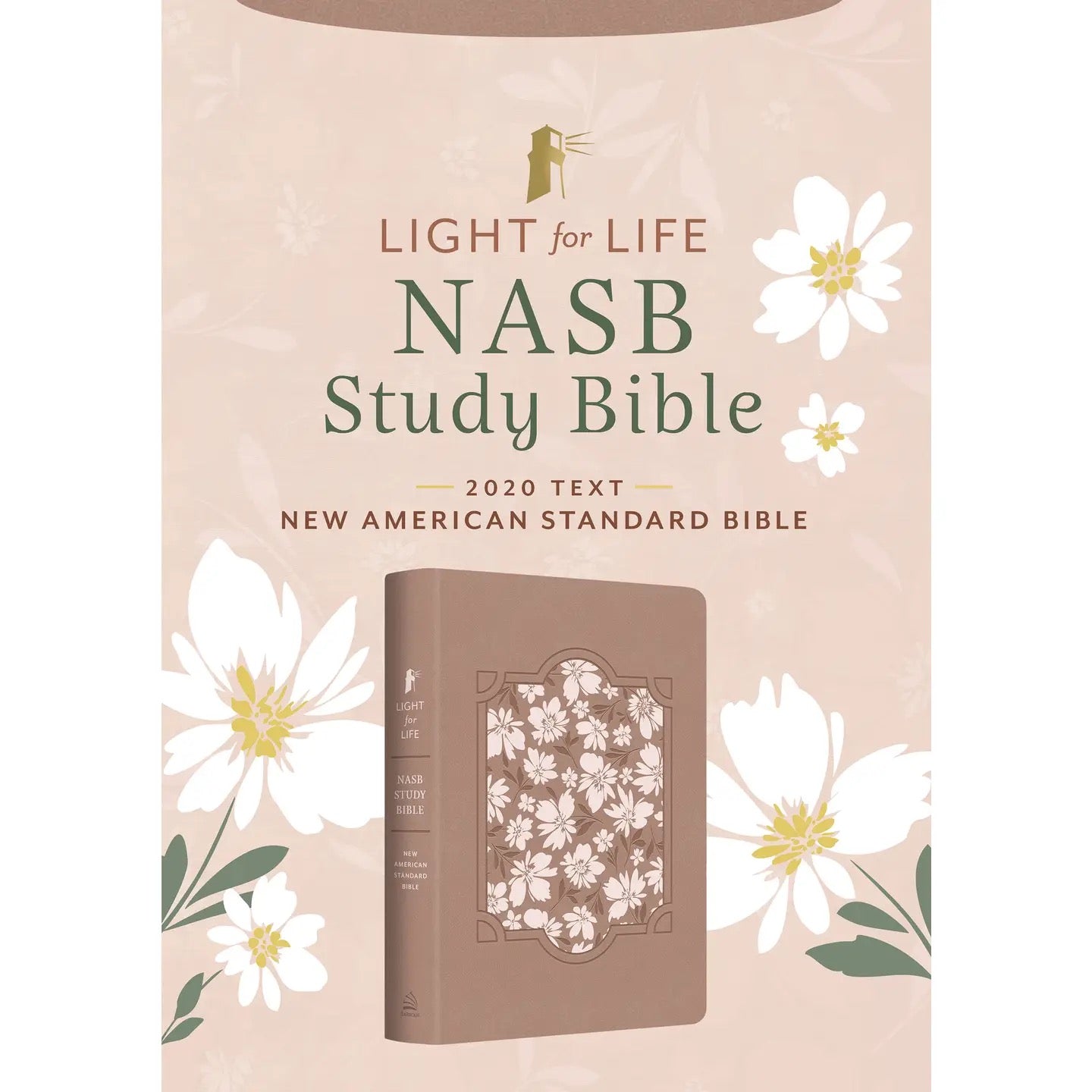 NASB Light for Life Study Bible - Bouquet Blush