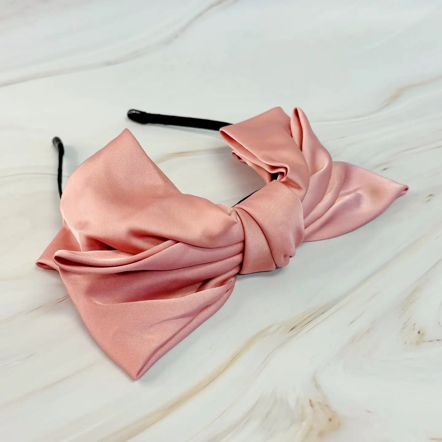 Satin Bow Headband