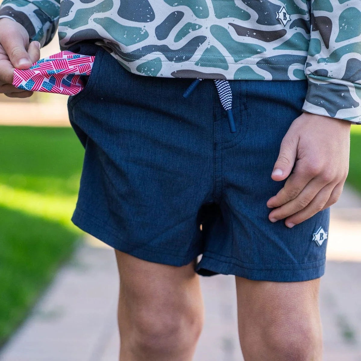 Burlebo Youth Athletic Shorts