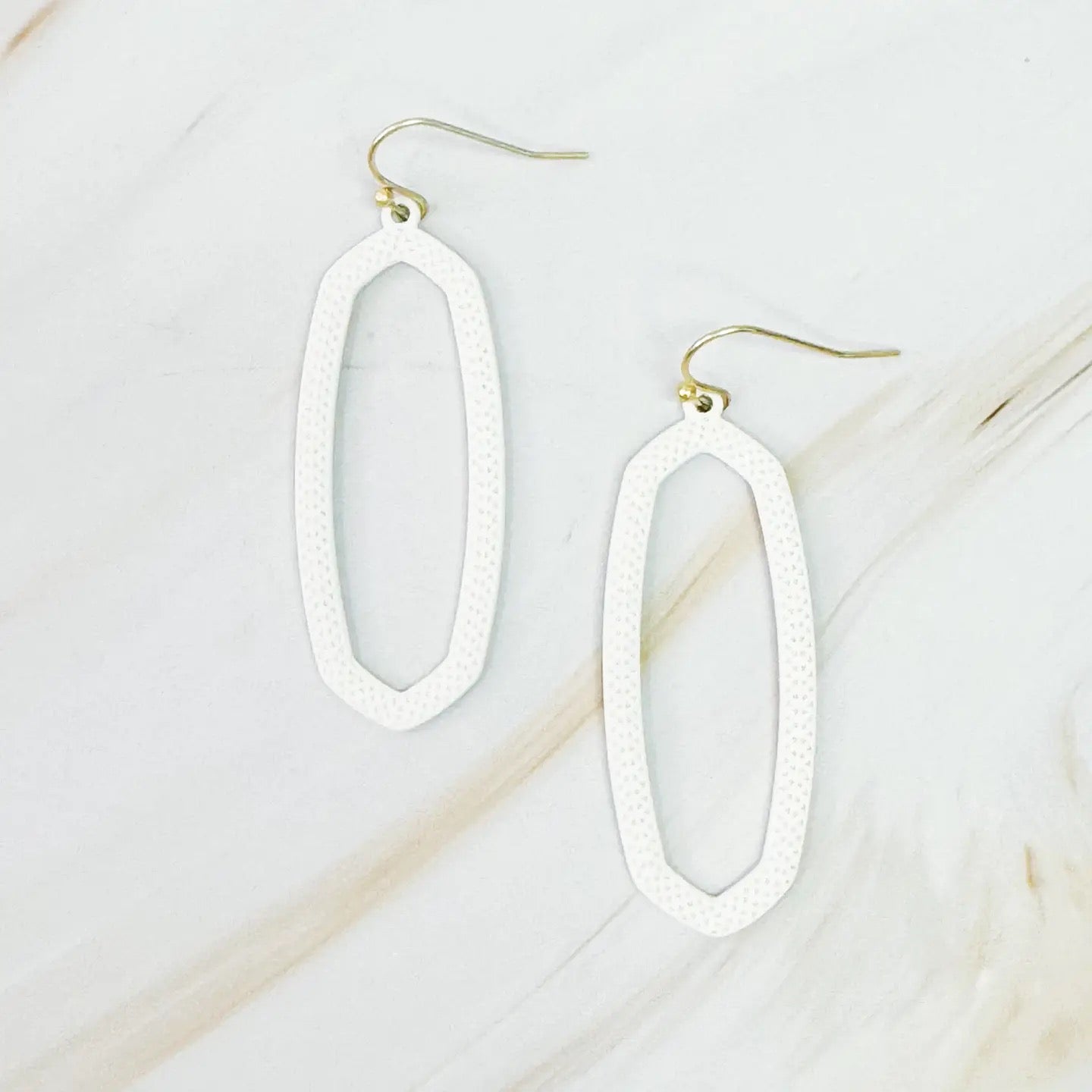 Oval Dangle Earrings