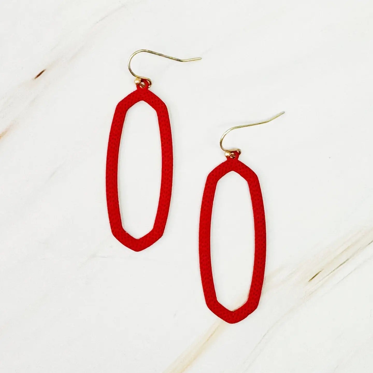 Oval Dangle Earrings