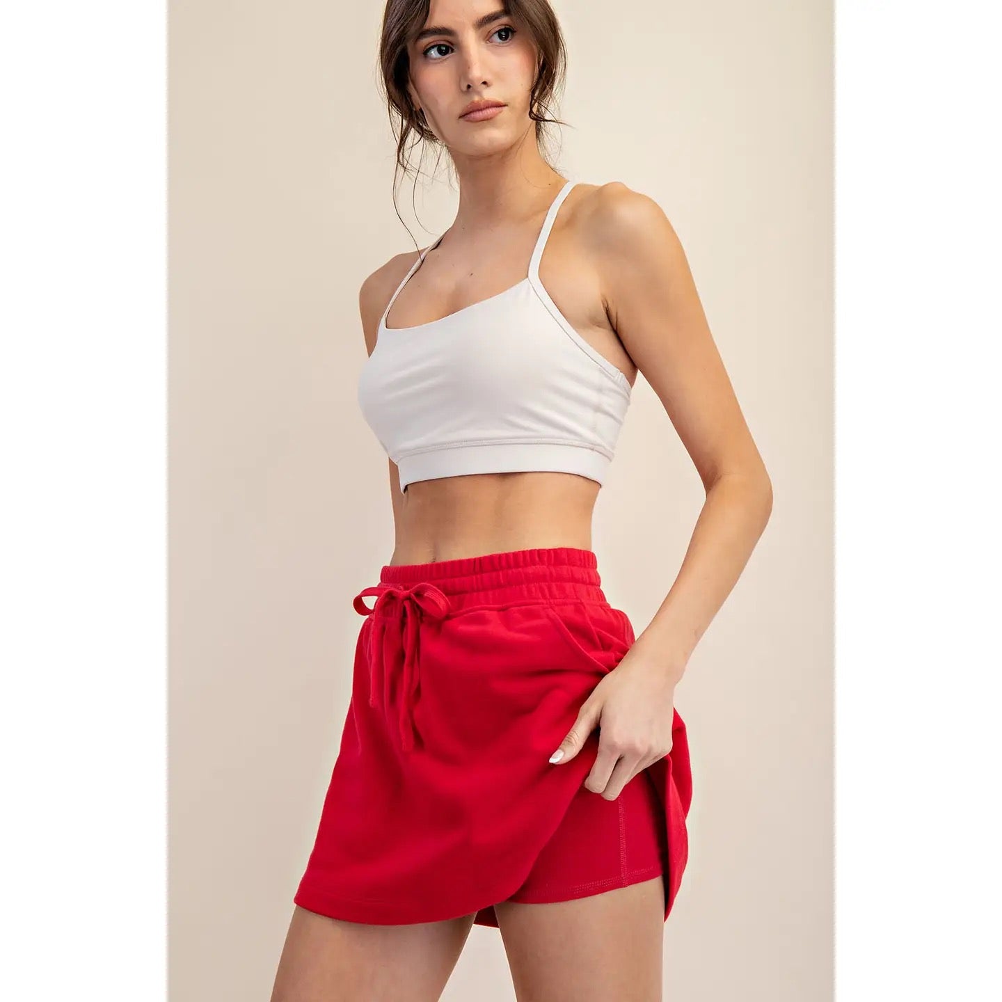 French Terry Casual Skort